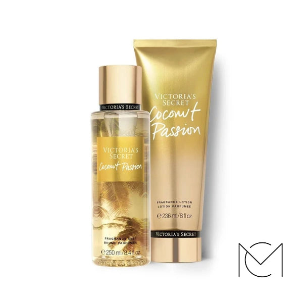 Kit CocoNut Passion 2 em 1 | Body Splash 250ml e Hidratante 236ml – Victorias Secret